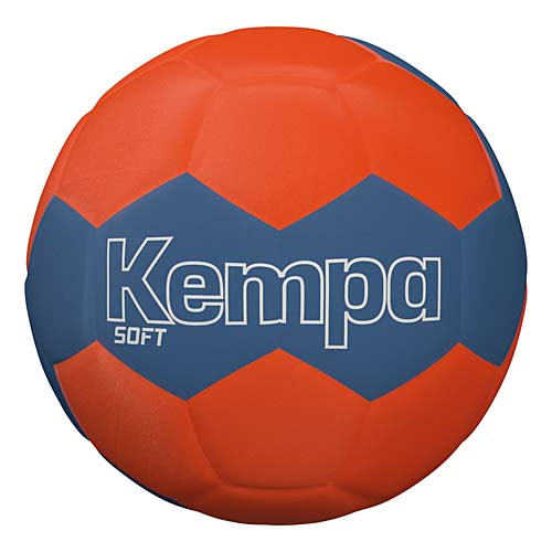 Kempa SOFT ice grau/fluo rot
