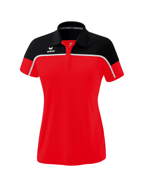 Erima CHANGE by erima Poloshirt rot/schwarz/weiß 34