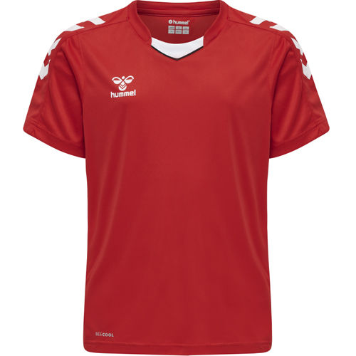 Hummel hmlCORE XK POLY JERSEY S/S KIDS TRUE RED 116