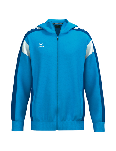 Erima CELEBRATE 125 Training Jacket with hood curacao/new royal