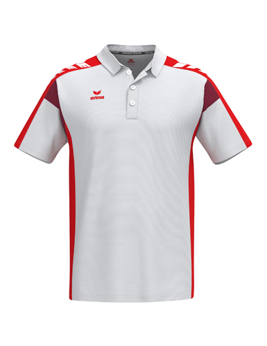 Erima CELEBRATE 125 Poloshirt function weiss/rot UNISEX