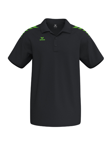 Erima CMPT Wings Poloshirt schwarz/green gecko UNISEX