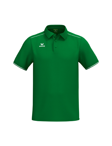 Erima CMPT Poloshirt smaragd/weiss