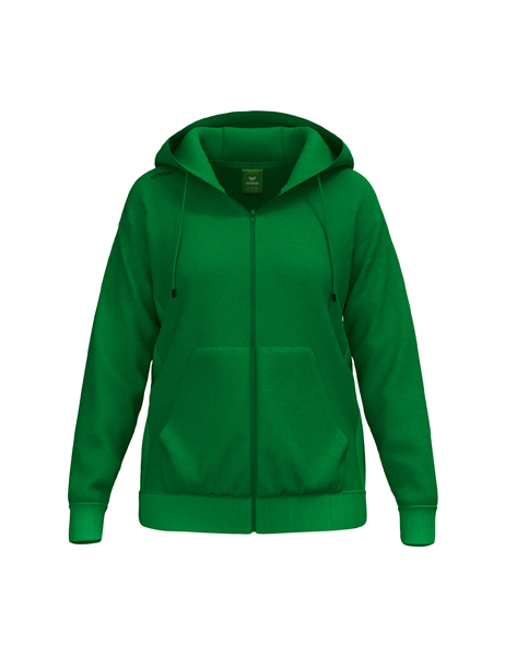 Erima TS Hoody Jacket smaragd WOMAN
