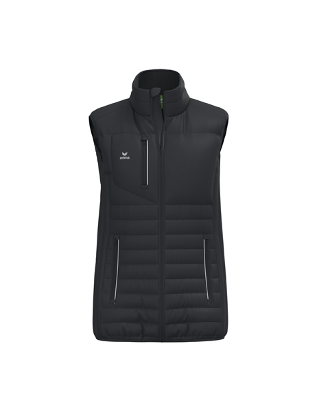 Erima CMPT Puffer Vest schwarz WOMAN