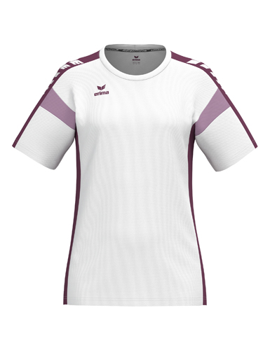 Erima CELEBRATE 125 T-Shirt function weiß/burgund WOMEN