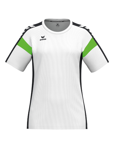 Erima CELEBRATE 125 T-Shirt function white/green gecko blue WOMEN