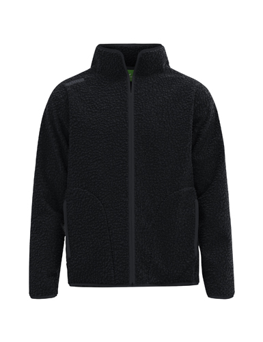 Erima TS Fleece Jacket schwarz KIDS