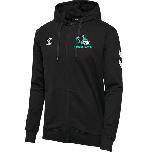 C72K hmlGO 2.0 CHEVRON ZIP HOODIE MEN