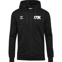 C72K hmlGO 2.0 CHEVRON ZIP HOODIE MEN